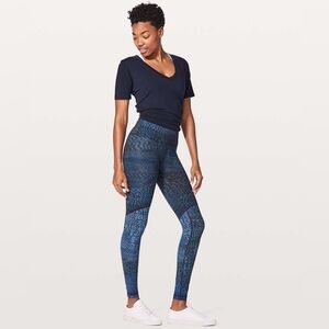 Lululemon Wunder Under Hi-Rise Tight Blocked Full-On Luxtreme 28"